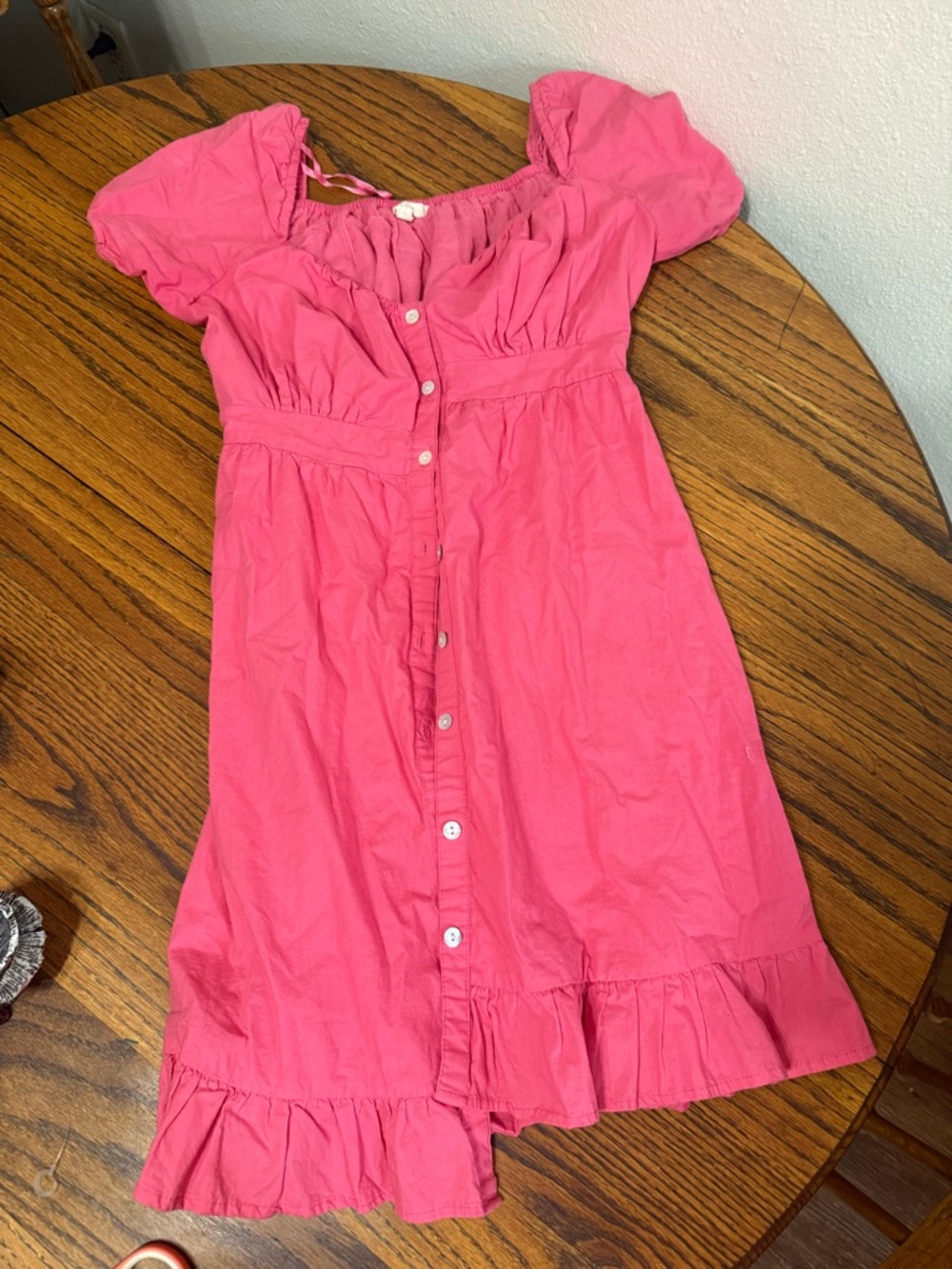 Coquette daytrip summer flirty pink dress